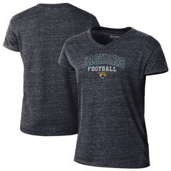 Jacksonville Jaguars Champion Women's Triumph Tri-Blend V-Neck T-Shirt - Black online