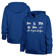 Los Angeles Dodgers Women's Bow & Banners Naomi Hoodie Royal