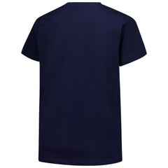 Chicago Bears Women's Plus Size Arch Over Logo V-Neck T-Shirt - Navy outlet