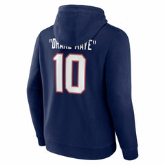 Drake Maye New England Patriots Nickname Hoodie - Navy online
