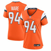 DeMarcus Ware Denver Broncos Women's Team Retired Game Jersey - Orange outlet