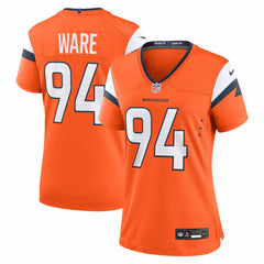 DeMarcus Ware Denver Broncos Women's Team Retired Game Jersey - Orange outlet