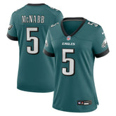 Donovan McNabb Philadelphia Eagles Women's Team Retired Game Jersey - Midnight Green on sale