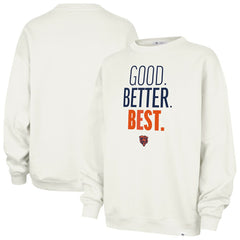 Chicago Bears '47 Women's Good. Better. Best. Imprint Oversized Sweatshirt - Cream sale