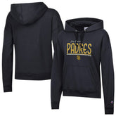 San Diego Padres Champion Women's Vintage Powerblend Hoodie Black