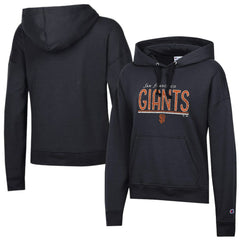 San Francisco Giants Champion Women's Vintage Powerblend Hoodie Black
