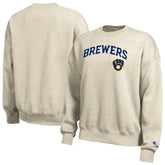 Milwaukee Brewers Champion Women's All-Star Sweatshirt Oatmeal