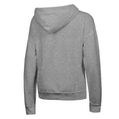 New York Yankees Champion Women's Powerblend Fleece Full-Zip Hoodie Heather Gray
