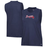Atlanta Braves Champion Women's Muscle Tank Top Navy