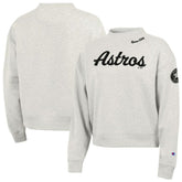 Houston Astros Champion Women's Triumph Tri-Blend Sweatshirt Stone