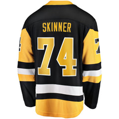 Stuart Skinner Pittsburgh Penguins Fanatics Home Breakaway Jersey - Black Jerseys