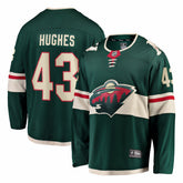 Quinn Hughes Minnesota Wild Fanatics Home Breakaway Jersey - Green Jerseys