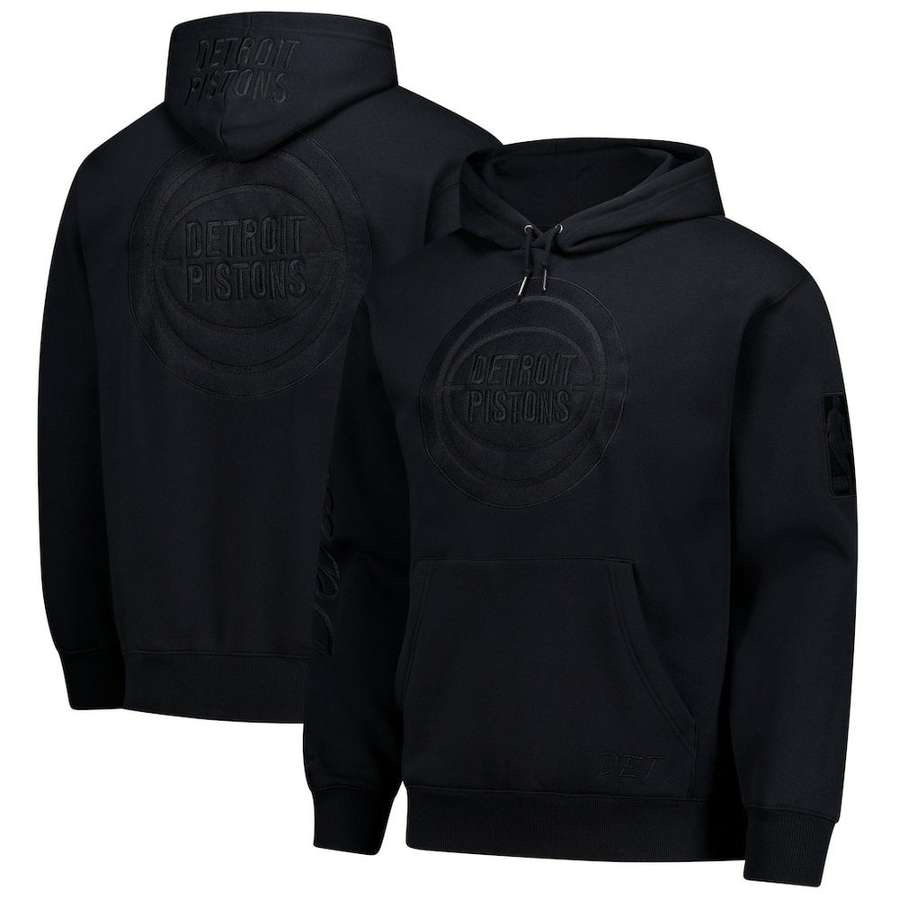 Detroit Pistons Phantom Fleece Hoodie sale - Black for sale