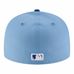 Kansas City Royals Authentic Collection On-Field 59FIFTY Fitted Hat White/Light Blue