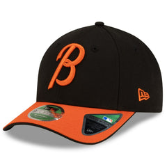 Baltimore Orioles Player Replica 9FORTY Adjustable Hat Black/Orange