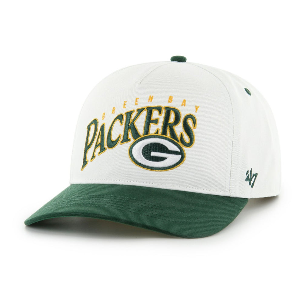 Green Bay Packers '47 Soar Relaxed Hitch Adjustable Hat - White outlet