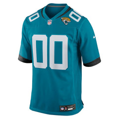 Jacksonville Jaguars Custom Game Jersey - Teal cheap