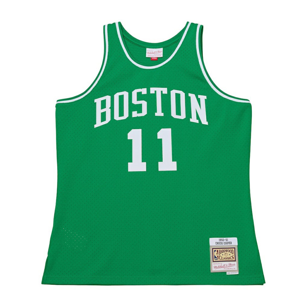 Chuck Cooper Boston Celtics 1950-51 Pioneers Swingman Jersey - Kelly Green for sale