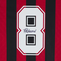 Frank Rijkaard AC Milan Autographed Red/Black Home Jersey - Icons sale