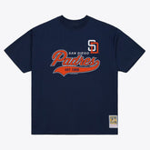 San Diego Padres Script Sweep Arch T-Shirt Navy