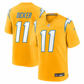 Cameron Dicker Los Angeles Chargers Alternate Game Jersey - Gold cheap