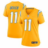 Cameron Dicker Los Angeles Chargers Women's Alternate Game Jersey - Gold for sale