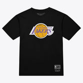 Los Angeles Lakers Unisex Hardwood Classics Arch T-Shirt - Black discount