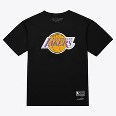 Los Angeles Lakers Unisex Hardwood Classics Arch T-Shirt - Black discount
