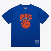 New York Knicks Unisex Hardwood Classics Arch T-Shirt - Royal cheap