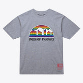 Denver Nuggets Unisex Hardwood Classics Arch T-Shirt sale - Heather Gray discount