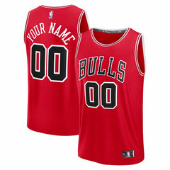 Chicago Bulls Fastbreak Custom Jersey sale - Icon Editi- Red on sale