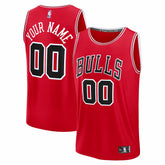 Chicago Bulls Youth Fastbreak Custom Jersey sale - Icon Editi- Red online