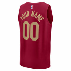 Cleveland Cavaliers Youth Fastbreak Custom Jersey sale - Icon Editi- Red sale