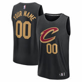 Cleveland Cavaliers Youth Fastbreak Custom Jersey sale - Statement Editi- Black on sale