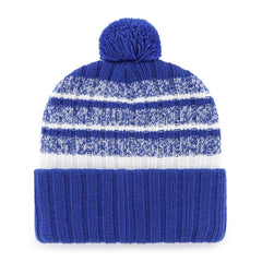 Indianapolis Colts '47 Tavern Cuffed Knit Hat with Pom - Royal/White discount