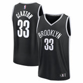 Nic Claxton Brooklyn Nets Fast Break Replica Jersey - Black - Icon Edition for sale