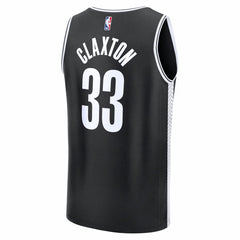 Nic Claxton Brooklyn Nets Fast Break Replica Jersey - Black - Icon Edition for sale