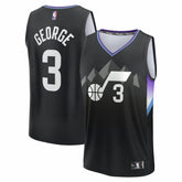 Keyonte George Utah Jazz Fast Break Replica Jersey - Statement Edition - Black outlet