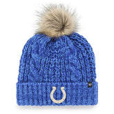 Indianapolis Colts '47 Women's Meeko Cuffed Knit Hat with Pom - Royal online