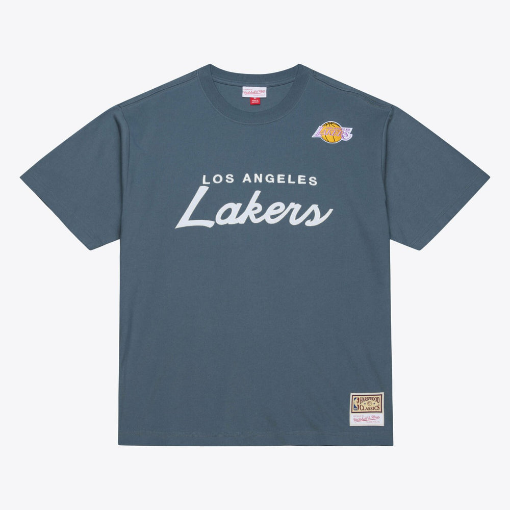 Los Angeles Lakers Thunderstorm T-Shirt - Blue sale