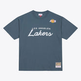Los Angeles Lakers Thunderstorm T-Shirt - Blue sale