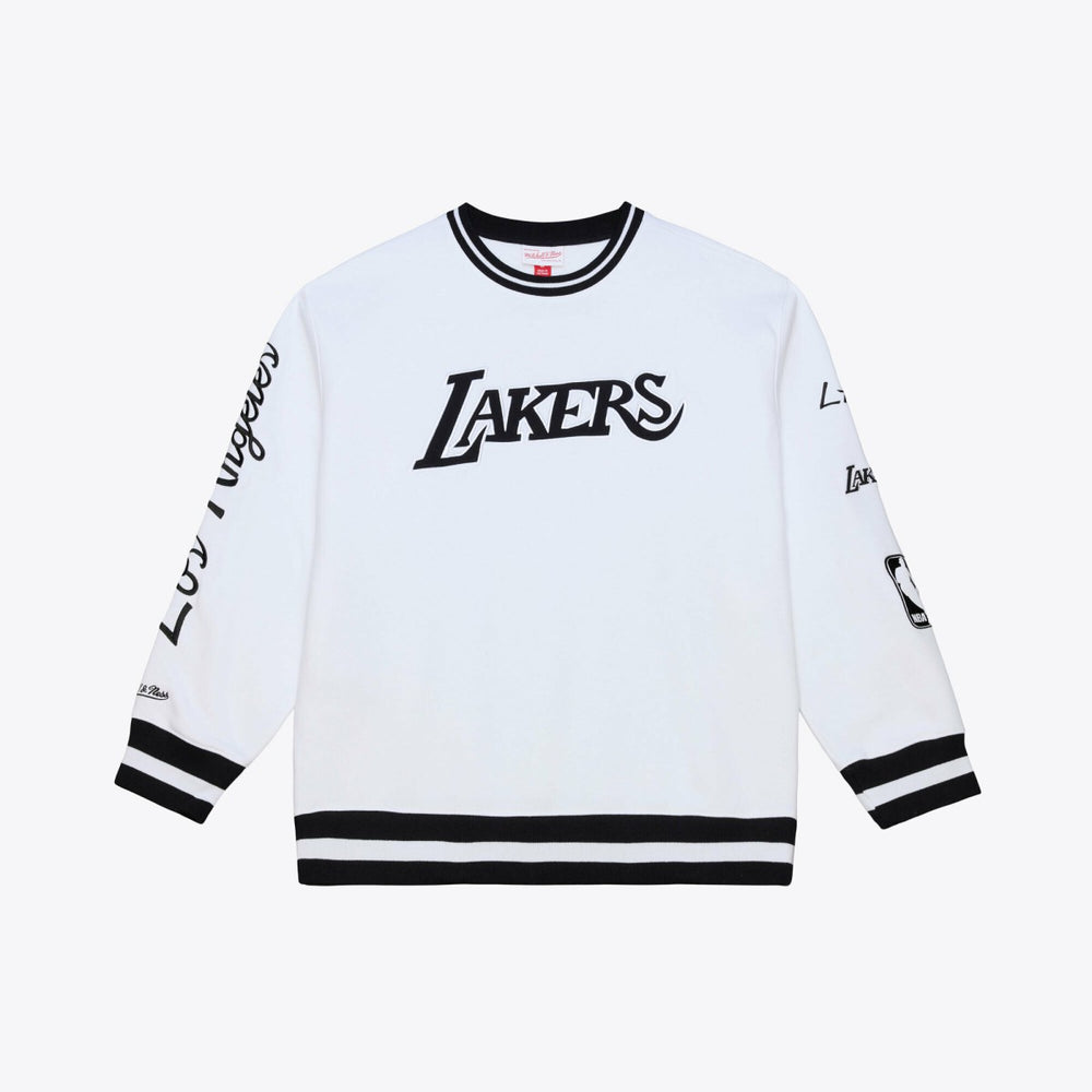 Los Angeles Lakers Arctic Fleece Sweatshirt - White cheap