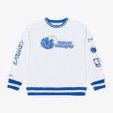 Dallas Mavericks Arctic Fleece Sweatshirt sale - White on sale