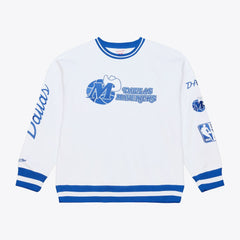 Dallas Mavericks Arctic Fleece Sweatshirt sale - White on sale