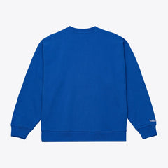 New York Knicks Women's Hardwood Classics Script Lightweight Sweatshirt - Royal sale