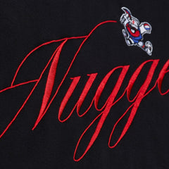 Denver Nuggets Women's Hardwood Classics Script Lightweight Sweatshirt sale - Black online