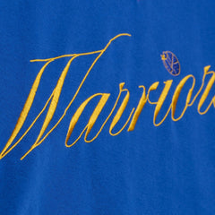 Golden State Warriors Women's Hardwood Classics Script Lightweight Sweatshirt sale - Royal on sale