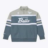 Chicago Bulls Thunderstorm Head Coach Quarter-Zip Jacket - Blue cheap