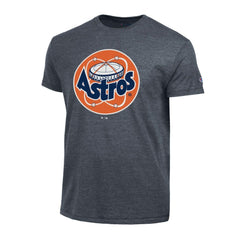 Houston Astros Champion Cooperstown Logo Tri-Blend T-Shirt Navy