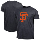 San Francisco Giants Champion Cooperstown Logo Tri-Blend T-Shirt Black